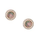 Fossil Women's Rose Gold-Tone Stud