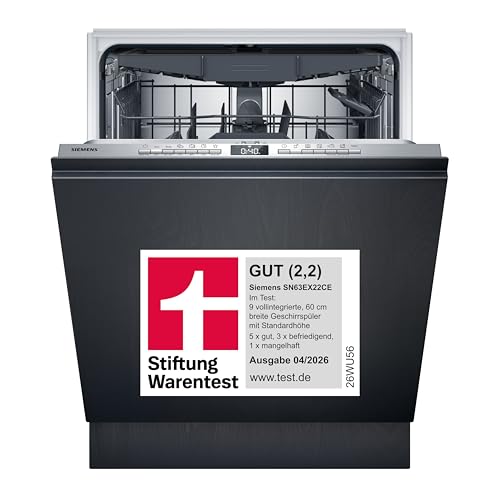 iQ300, Fully Integrated Dishwasher, 60 cm, SN63EX22CE