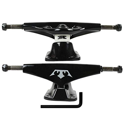 Krown Skateboard Trucks 5.0" Black