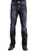 Stetson Men's Rock Fit Barbwire "X" Stitched Jeans Big And Tall