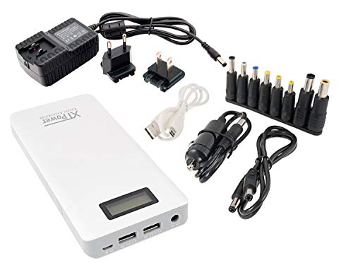 XTPower® XT-16000QC3 Powerbank moderne DC + USB QC3 batterij met 15600mAh - 1x USB, 1x USB QC2 en DC aansluiting van 12… - Afbeelding 3