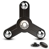 Tri-Spinner Fidget EDC ADHD Focus Toy Ceramic Bearing Stress Reducer High Speed 1-5 Min Spins for Kids & Adults Hand Killing Time