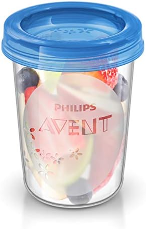 Autres Pots Conservation Repas Bebe Philips Avent Scf721 Couvercles Cuillere Sevrage Bebe Puericulture