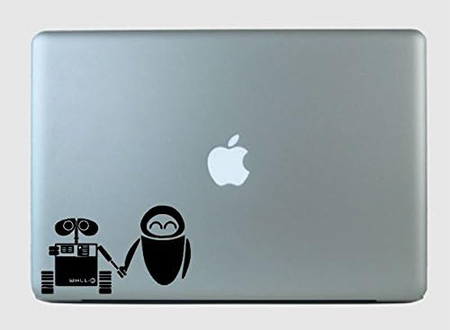 Walle and Eve Vinyl Decal Sticker Grey