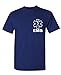 v2 EMS - Emergency Medical Services - Mens Cotton T-Shirt, XL, Navy
