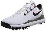 Nike Golf Men's Nike TW '14 Golf Shoe,White/Metallic Pewter/Varsity Red/Metallic Dark Grey,9 M US