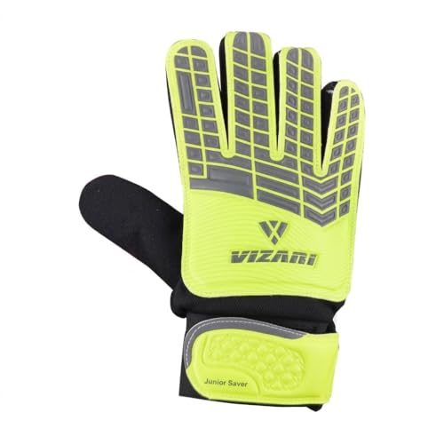 Vizari Junior Gloves for Protection & Grip | Tri-Color Youth Soccer Goalie Glov…