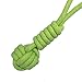 Ggkids Pet Puppy Dog Cotton Rope Chew Toys Teeth Cleaning with Tug Knot Green for Small/Medium Dog