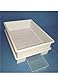 SMART CAT BOX Starter Kit - Cat Litter Box - Preferred for Reducing Odor & Easy Cleaning - Made in The USA White