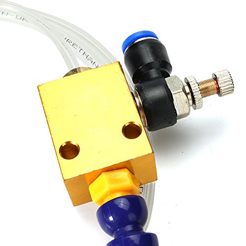 CoCocina Mist Coolant Lubrication Spray System Unit for CNC Lathe Milling Machine Drill