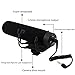 Camera Microphone / Photography Interview Video Audio Camera Mic Shotgun Microphone for Nikon Canon DSLR Camera / Need 3.5mm Interface / Don't need Battery LP