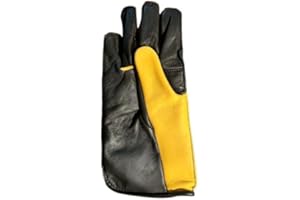 Rodeo Hard Rodeo Mutton Bustin/Calf Riding Gloves - Velcro Fastener, Durable Construction for Youth Bull Riding