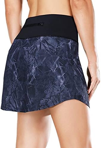BALEAF Women’s Athletic Skort Skirts High Waisted Tennis Golf Running Skirts with Zipper Pocket BALEAF Women’s Athletic Skort Skirts High Waisted Tennis Golf Running Skirts with Zipper Pocket