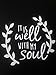 YttBuy-It's All Well with My Soul Christian Bible Vinyl Decal Sticker|White|Cars Trucks Vans SUV Laptops Wall Art|5.5