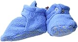 Zutano Baby Solid Fleece Gripper Bootie, Periwinkle, 18 Months