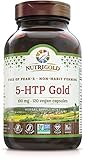 5-HTP 100mg, 120 Vegetarian Capsules - The GOLD Standard Pure 5-HTP Extract Guaranteed Free of Harmful Peak-X, GMOs, and Allergens