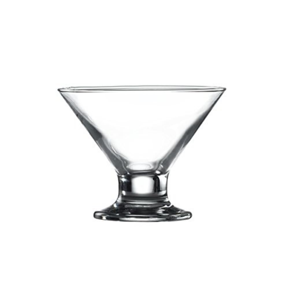 Genware NEV-CRE367 Crema Ice Cream Cup, 19 cl/6.5 oz. (Pack of 6)