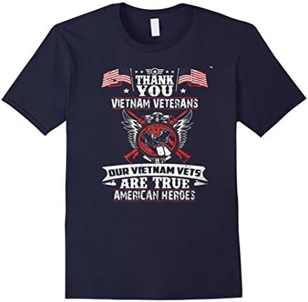 Men's Our Vietnam Vets are true American Heroes - Vietnam veteran XL Navy