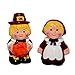Holiday Salt and Pepper Shakers, Pilgrim Couple Holiday Ceramic Set, Holiday Decor, Barclay’s Buys