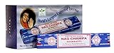 Satya Sai Baba Nag Champa Agarbatti Champa Original Incense Sticks, 12 Pack