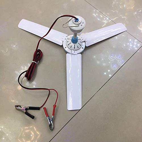 Battery Powered Outdoor Ceiling Fan       - 12v Portable Ceiling Fan Hanging Camping Tent Fans For Outdoor Gazebo Mini Dc Battery Powered Fan Energy Saving Compatible Solar Power Silent Design With Switch Pricepulse - Battery operated floor fan, 17850mah battery outdoor portable fan, adjustable head , industrial fan 1700 cfm airflow, outdoor fans for patios waterproof $69.99 $ 69.