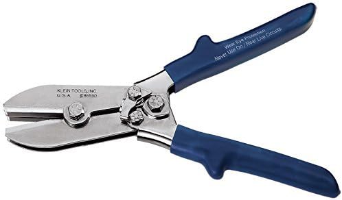 New Tools Klein Tools 86550 Five Blade Compound Leverage Crimper for Precision Indentions