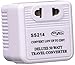 Seven Star SS214 50 Watts Step Up Travel Converter - Compact Size Allows You to use Overseas 220-240 Volt Items in The USA, Canada, etc.