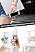 Multi-Function Holder Expanding Stand Grip Pop Socket Mount For Smartphones (Galaxy S7, S7 Edge, iPhone SE / 6 / 6+ /6S / 7 /7+) and tablet devices (Amazon Fire, iPad / IPad Mini) (Black Marble)