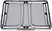 Trademark Innovations Aluminum Adjustable Portable Folding Camp Table With Carry Handle