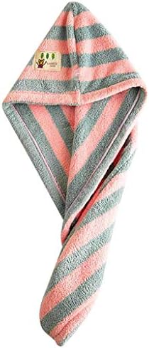 FBGood Super Absorbent Turban Hair Towel – Magic Bath Towel for Hair Dryer Ultra Fast Microfibre Super Absorbent Water Protect Hair Wrap Turban, green, S