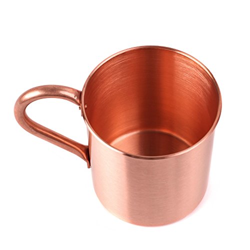 VT BigHome 450ml 16.0oz 100% Copper Mug Mule Durable Coppery Beer Mugs Coffee Mug Milk Cup Pure Copper Cup Drinkware