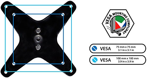 Mount-It! Expandable Two Monitor Computer Desk Mount Spring Arm Quick Release (MI-45116)