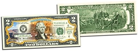 GRAND CANYON NATIONAL PARK $2 Bill - Genuine Legal Tender * Special Pricing *