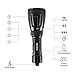 LED Flashlight, ZENBRE LB3 High Powered Flashlight, Portable Outdoor Water Resistant Torch with 3 Mode Flashlight (Black)