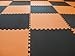 We Sell Mats 3/8 Inch Thick Multipurpose Exercise Floor Mat with EVA Foam, Interlocking Tiles, Anti-Fatigue for Home or Gym, 24 in x 24 in