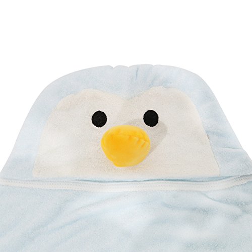 Extremely Soft Bamboo 3D Hooded Baby Towel (600 GSM) Bonus Free