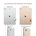 ULAK 360 Degrees Rotating Stand Case Cover for Apple iPad Air/iPad 5 (2013 Release) with Automatic Wake/Sleep Function (Follow The Sky)