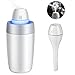 YESURPRISE USB Cool Mist Humidifier, Portable Mini with Auto Shut-Off, Multi Use for Travel Office Desk Car Hotel Kids Bedroom with Water Bottle (White)
