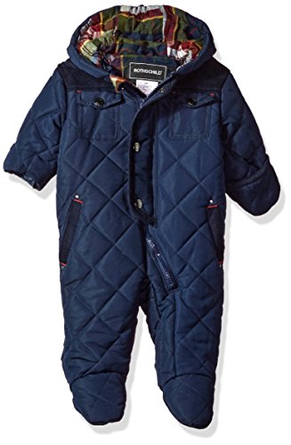 Rothschild baby boys quilt pram, navy, 6/9