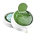 Collagen Under Eye Patches,Green Tea Firming Gel Eye Treatment Mask Under Eye Mask For Puffy Eyes Eye Moisturizing, Wrinkles, Fine Lines, Under Eye Bags (30Pairs) (Green)