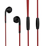 PWOW In Ear Earbuds Wired Earphones Headphones with Microphone Stereo iPhone Headphones Samsung Earbuds