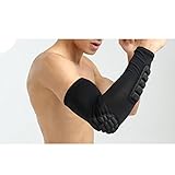 All-nice Elbow Sleeve Pad Compression Arm Guard Sleeve Support for Basketball Football Volleyball Baseball Softball Cycling Running Fishing Tennis