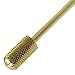 Pana Professional Gold M (Medium) Smooth Round Top Large Dome Top Barrel Carbide Bit 3/32