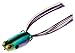Booyah Poppin' Pad Crasher Topwater Bass Fishing Hollow Body Frog Lure with Weedless Hooks, Aqua Frog, One Size