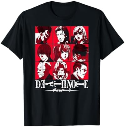 Amazon.com: Death Note Near and Mello Anime T-Shirt : Clothing