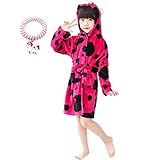 RGTOPONE Kids Soft Bathrobe Animal Fleece Sleepwear Comfortable Loungewear