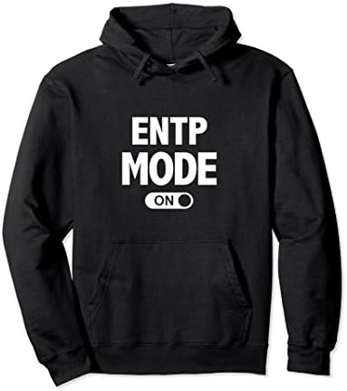 Unisex ENTP Extrovert Personality Type Hoodie XL: Black