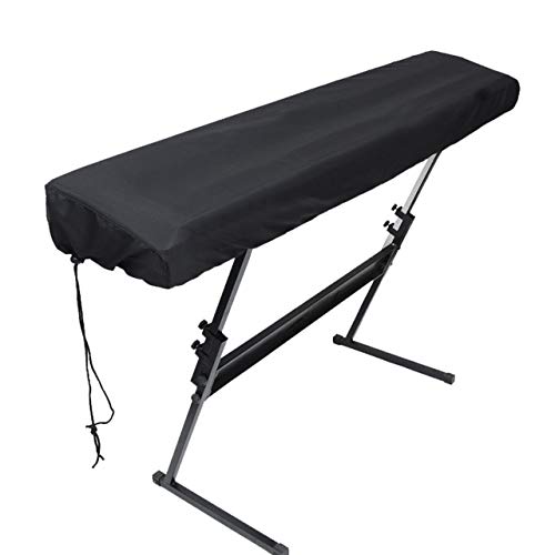 Bluecell Piano Keyboard Dust Cover for 88 Keys Waterproof Dust Proof Electronic Keyboard Bags Cases Covers - Made of Nylon/Spandex- Elastic Cord and - Locking Clasp - Keep It Free From Dust and Dirt