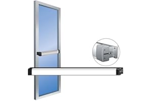 Pacific Doorware Panic Exit Device - Narrow Stile 8800 Rim Type Similar to Adams Rite 8800 Series. with Star Wheel Half Turn Hex Dogging, Medium Duty, 36" Door Size (Duronotic Bronze)