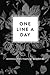 One Line A Day Journal: Five Years of Memories, Greyscale Floral, 6x9 Diary, Dated and Lined Book by Creative Notebooks